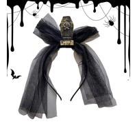 Vibhgtf Halloween Head Bands, Gothic Tombstone Hair Hoop for Girls