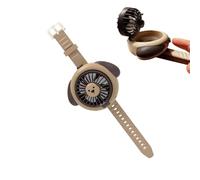 Vibhgtf Portable Fan,3 Speed Watch Shape Air Cooler | Rechargeable Small Personal Fan with Wrist Strap,for Vacation Camping Hiking Backpacking Beach Picnic Outdoor Running Cycling Travel
