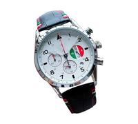 Vibhgtf Relojes Mecánicos para Hombre - Automática, Correa de Cuero, Diseño Imperméable | Reloj de Lujo para Negocios, Viajes, Usage Journal, Estilo Élégant y Moderne, blanc, Fare riferimento alla