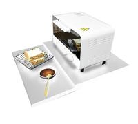 Vibhgtf Support pour micro-ondes - Grille amovible - Plan de travail - Support de four qui permet d'économiser de l'espace - Organisateur pour casseroles à riz, machines à café, restaurants et