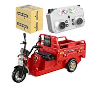 Vibhgtf Voiture radiocommandée - Véhicule de dérive à trois roues - Lumières intégrées - Son dynamique - Jouet interactif pour enfants, fêtes, salles de jeux, usage domestique