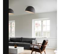VIBIA Duo Plafonnier LED, coupole, 487618/1B,