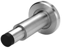 VIBORG Acier inoxydable 304 Réglable Extra-long arrêt de Porte en caoutchouc Protection Poignee Porte butoir de porte mural butée de porte murale