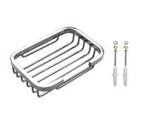 VIBORG Acier Inoxydable Porte-savons porte savon mural de douche pour salle de bain, Porte Eponge pour Cuisine