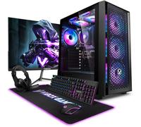 Vibox I-64 PC Gamer Complet • 22"" Écran • AMD Ryzen 3 3200G 4,0 GHz • Radeon Vega 8 • 16 Go RAM • 1 To NVMe SSD • Linux OS • WiFi