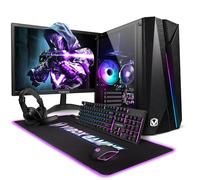 VIBOX I-72 PC Gamer Complet • 22" Écran • AMD Ryzen 3 3200G 4 cœurs • Radeon Vega 8 • 8 Go RAM • 480 Go SSD • Linux OS • WiFi