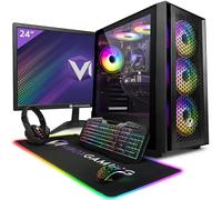 VIBOX II-110 PC Gamer Complet • 23" Écran • Intel Core i5 10400F 6 cœurs • Nvidia RTX 5060 Ti 8 Go • 16 Go RAM • 1 to SSD • Windows 11 • WiFi