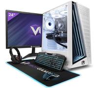 VIBOX II-156 PC Gamer Complet • 23" Écran • Intel Core i5 10400F 6 cœurs • AMD Radeon RX 9070 16 Go • 16 Go RAM • 1 to SSD • Windows 11 • WiFi 6 + Bluetooth 5.4