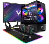 Vibox III-110 PC Gamer - 24"" Écran Pack - 8 Core Intel i7 11700 Processeur 4.8GHz - Nvidia RTX 4070 12Go - 32Go RAM - 1To NVMe M.2 SSD - 600W PSU - Windows 11 - WiFi