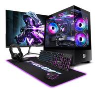 VIBOX III-540 PC Gamer Complet • 23" Écran • Intel Core i5 11400F 6 cœurs • AMD Radeon RX 9060 XT 8 Go • 16 Go RAM • 1 to SSD • Windows 11 • WiFi 6 + Bluetooth 5.4