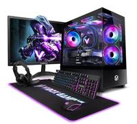 VIBOX IV-547 PC Gamer Complet • 23" Écran • AMD Ryzen 7 5700X 8 cœurs • Nvidia RTX 5060 Ti 8 Go • 16 Go RAM • 1 to SSD • Windows 11 • WiFi