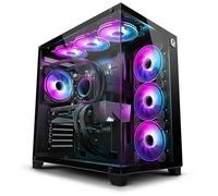 VIBOX IX-538 PC Gamer • AMD Ryzen 7 9800X3D 5,0 GHz • Nvidia RTX 5080 16 Go • 32 Go 5600MHz DDR5 RAM • 2 to NVMe SSD • Windows 11 • WiFi • Noir