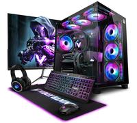 VIBOX IX-565 Gaming PC Bundle • AMD Ryzen 7 7800X3D 5.0GHz • Nvidia RTX 5070 12GB • 32GB 5600MHz DDR5 RAM • 1TB SSD • Windows 11 • 27" Monitor • WiFi