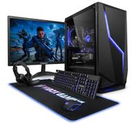 VIBOX PC Gamer Complet - 23" Écran, Intel Core i9 12900KF 16 cœurs, Nvidia RTX 5060 8 Go, 16 Go RAM, 1 to SSD, Windows 11, WiFi 6 + Bluetooth 5.4