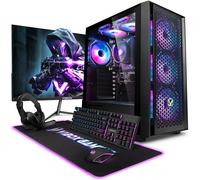 Vibox PC Gamer Complet - Ryzen 3 3200G, Graphiques intégrés, 16 Go RAM, 1 To SSD, Windows 11, WiFi 6 + Bluetooth 5.4