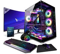 VIBOX SG-VIII-242 PC Gamer Complet • 27" Écran • Intel Core i9 12900KF 16 cœurs • Nvidia RTX 5090 32 Go • 32 Go RAM • 2 to NVMe M.2 SSD • Windows 11 • WiFi 6 + Bluetooth 5.4