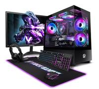 VIBOX V-321 PC Gamer Complet • 23" Écran • AMD Ryzen 5 5500 6 cœurs • AMD Radeon RX 9070 16 Go • 16 Go RAM • 1 to SSD • Windows 11 • WiFi