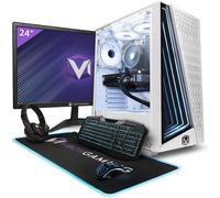 Vibox V-324 PC Gamer • 23"" Écran • AMD Ryzen 5 5500 4,2 GHz • AMD RX 9070 16 Go • 16 Go RAM • 1 To NVMe SSD • Windows 11 • WiFi