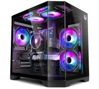VIBOX V-524 PC Gamer • AMD Ryzen 5 5500 4,2 GHz • Nvidia RTX 4060 8 Go • 16 Go RAM • 1 to NVMe SSD • Windows 11 • WiFi • Noir