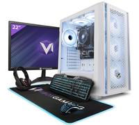 VIBOX VI-108 PC Gamer Complet • 22" Écran • AMD Ryzen 3 3200G 4,0 GHz • Radeon Vega 8 • 16 Go RAM • 2 to HDD • 240 Go SSD • Windows 11 • WiFi