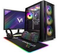 VIBOX VI-42 PC Gamer Complet • 22" Écran • AMD Ryzen 3 3200G 4,0 GHz • Radeon Vega 8 • 16 Go RAM • 2 to HDD • 240 Go SSD • Windows 11 • WiFi