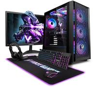VIBOX VIII-32 PC Gamer Complet • 27" Écran • Intel Core i9 12900KF 16 cœurs • Nvidia RTX 5070 Ti 16 Go • 32 Go RAM • 1 to NVMe SSD • Windows 11 • WiFi 6 + Bluetooth 5.4