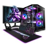 VIBOX VIII-570 PC Gamer Complet • 23" Écran • Intel Core i9 12900KF 16 cœurs • Nvidia RTX 5060 Ti 8 Go • 16 Go RAM • 1 to SSD • Windows 11 • WiFi