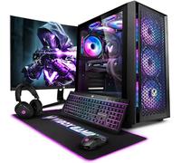 VIBOX X-182 PC Gamer Complet • 27" Écran • Intel Core i9 14900KF 24 cœurs • Nvidia RTX 5090 32 Go • 32 Go RAM • 2 to NVMe M.2 SSD • Windows 11 • WiFi 6 + Bluetooth 5.4