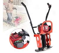 Vibrabrateur de béton commercial de compacteur de plaque de béton de 5200r/min, machine vibrante à béton à 4 temps, vibrateur vibrant en béton humide à chape humide de 37,7 CC pour la construction de