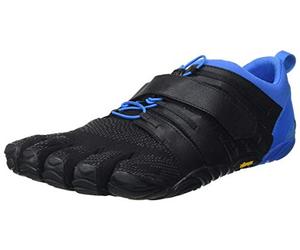 Vibram 20M7703 Homme Chaussures d'entraînement d'intérieur, Black/Blue, 40 EU