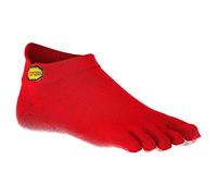 Vibram FiveFingers, Athletic No Show Socks Homme, Rouge, M