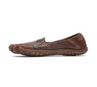 Vibram FiveFingers CVT Chaussures de marche minimalistes en cuir pour femme, marron, 7-7.5 US