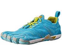Vibram FiveFingers KMD Evo, Chaussures Multisport Outdoor Femme - Multicolore (Light Blue/Grey/Yellow), 37 EU