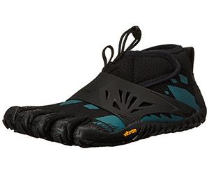 Vibram FiveFingers Spyridon Mr Elite, Chaussures Multisport Outdoor Femme - Multicolore (Black/Blue), 37 EU