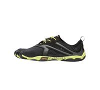 Vibram FiveFingers V-Run, Chaussures de Running Compétition homme - Noir - Black (Black/Yellow) - 44 EU