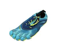 Vibram FiveFingers V-Run, Chaussures de Running Femme, Turquoise (Teal/Navy), 37 EU