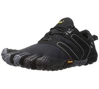 Vibram FiveFingers V-Trail, Chaussures de Trail Femme, Noir (Black/Grey Black/Grey), 36 EU