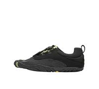 Vibram Homme V-Run Retro Chaussures-Running-Homme, Black Green Black, 44 EU