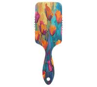 Vibrant California Poppies Brosse de massage à coussin d'air 3D Brosse démêlante pour homme Peignes ou brosses