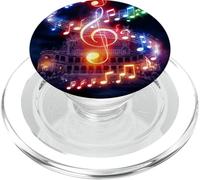 Vibrant, Flottant Note de Musique Amateur de Musique PopSockets PopGrip pour MagSafe