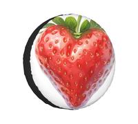 Vibrant Fruits Housse de pneu universelle, toutes saisons, résistante aux intempéries, durable et facile à installer, disponible en noir, blanc, gris, argent