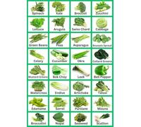 Vibrant Rainbow Veggies Poster Healthy Diet Checklist Nutrient Info Weekly Meal Plan for Dining Area Farmhouse Decor