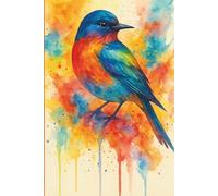 Vibrant Watercolor Bird Journal: 150-Page Lined Notebook for Artists, Writers & Nature Lovers