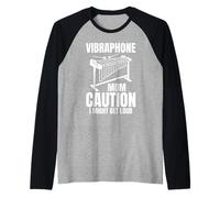 Vibraphone Mom Caution I Might Get Loud Manche Raglan