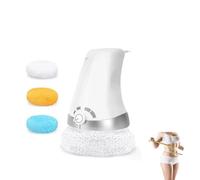 Vibrapro Anticellulite Sculpteur Minceur Masseur Anti-Cellulite, Vibra Pro Cellulite Appareil De Massage, Raffermir Et Lisser La Peau Fesses Et Jambes Complet avec 3 Tapis (Blanc)