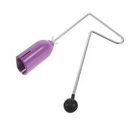 Vibraslap Latin Portable, Petit Instrument de Percussion pour Rythme | Métal et Plastique, Son Prolongé Net, pour Cours en t Petites Salles de Répétition