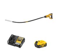 Vibrateur à béton DCE531N-XJ + 1 batterie 18V 5 Ah + 1 Chargeur DCB1104-QW DEWALT