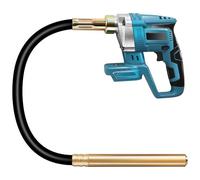 Vibrateur à béton sans fil, compatible avec Makita 18 V batterie (sans batterie), Vibreur cément électrique sans balais 600 W avec tige flexible de 1,2 m, pour éliminer les bulles d'air des béton