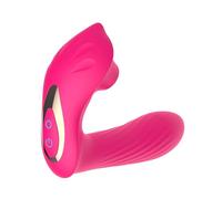 Vibrateur à succion Masturbation féminine Vibration à 10 fréquences Fonction de succion sonique Conception étanche IPX7