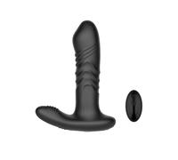 Vibrateur anal - Stimulateur de prostate - Godemiché vibrant anal - Point G - Jouets anaux pour couples - Contrôlable par application - Noir